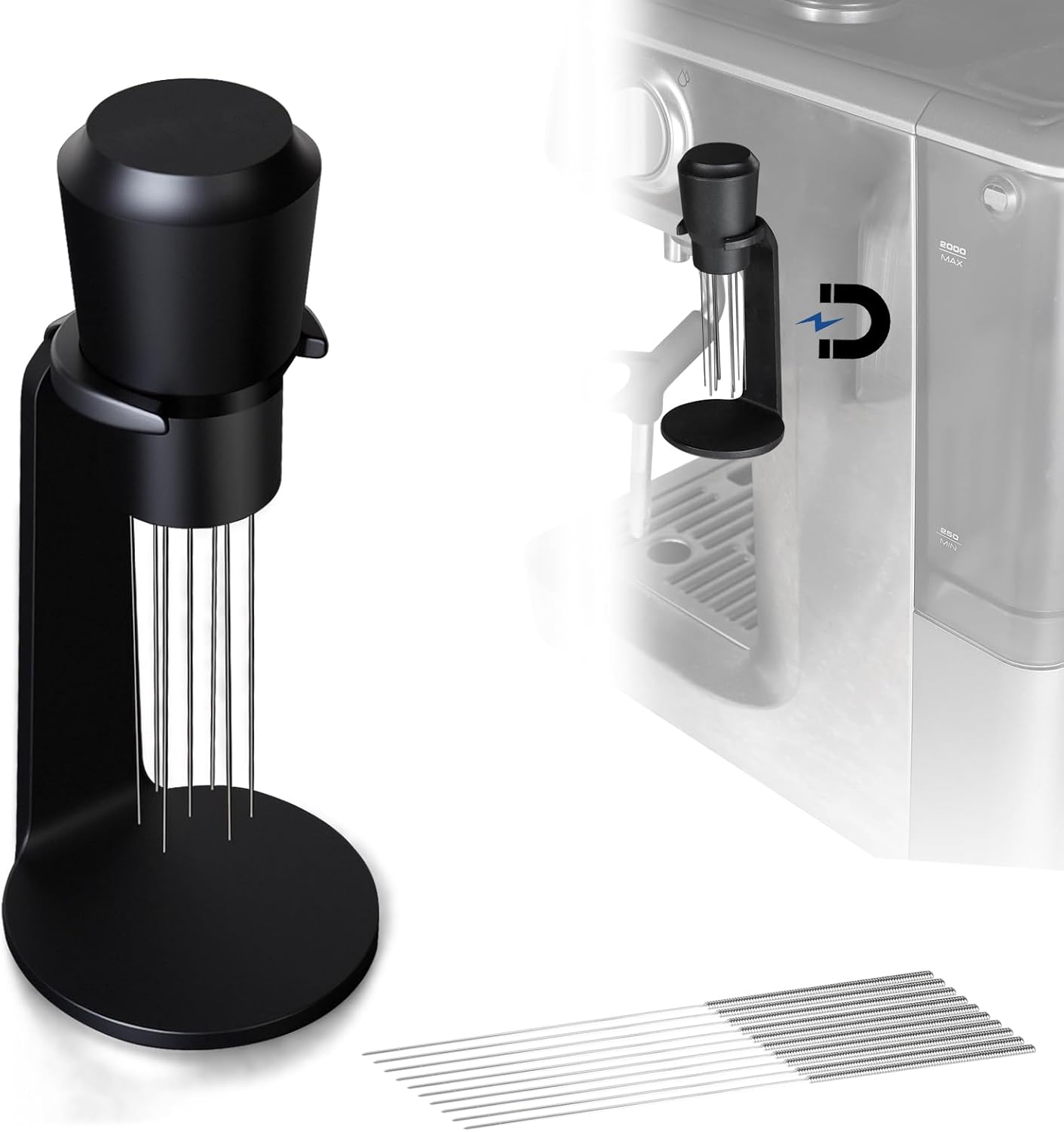 Coffee Distribution Tool - 304 Stainless Steel WDT Tool for