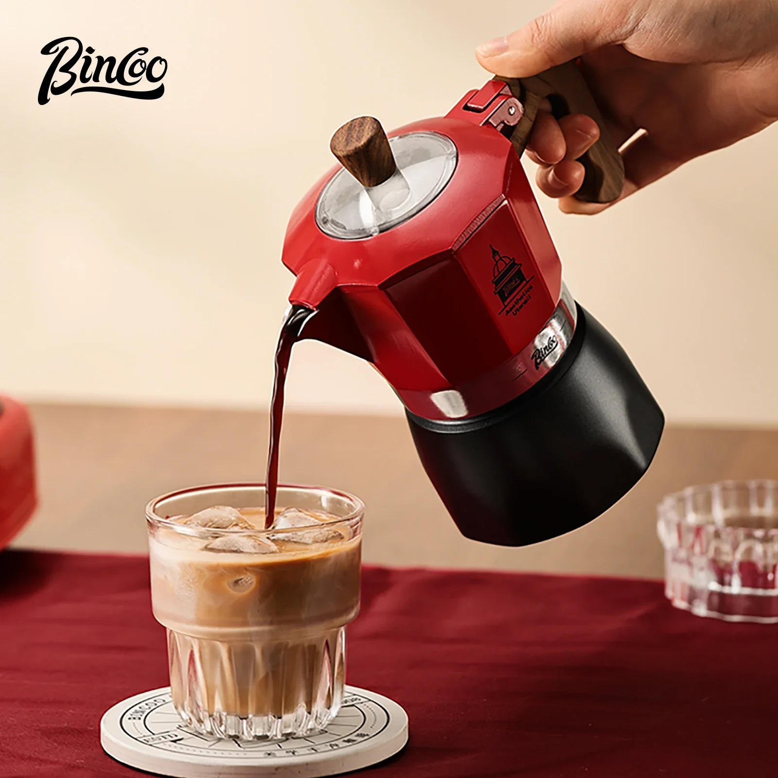 Bincoo Double Valve Coffee Mok - огляд і ціна Equipment Of Coffee Machine
