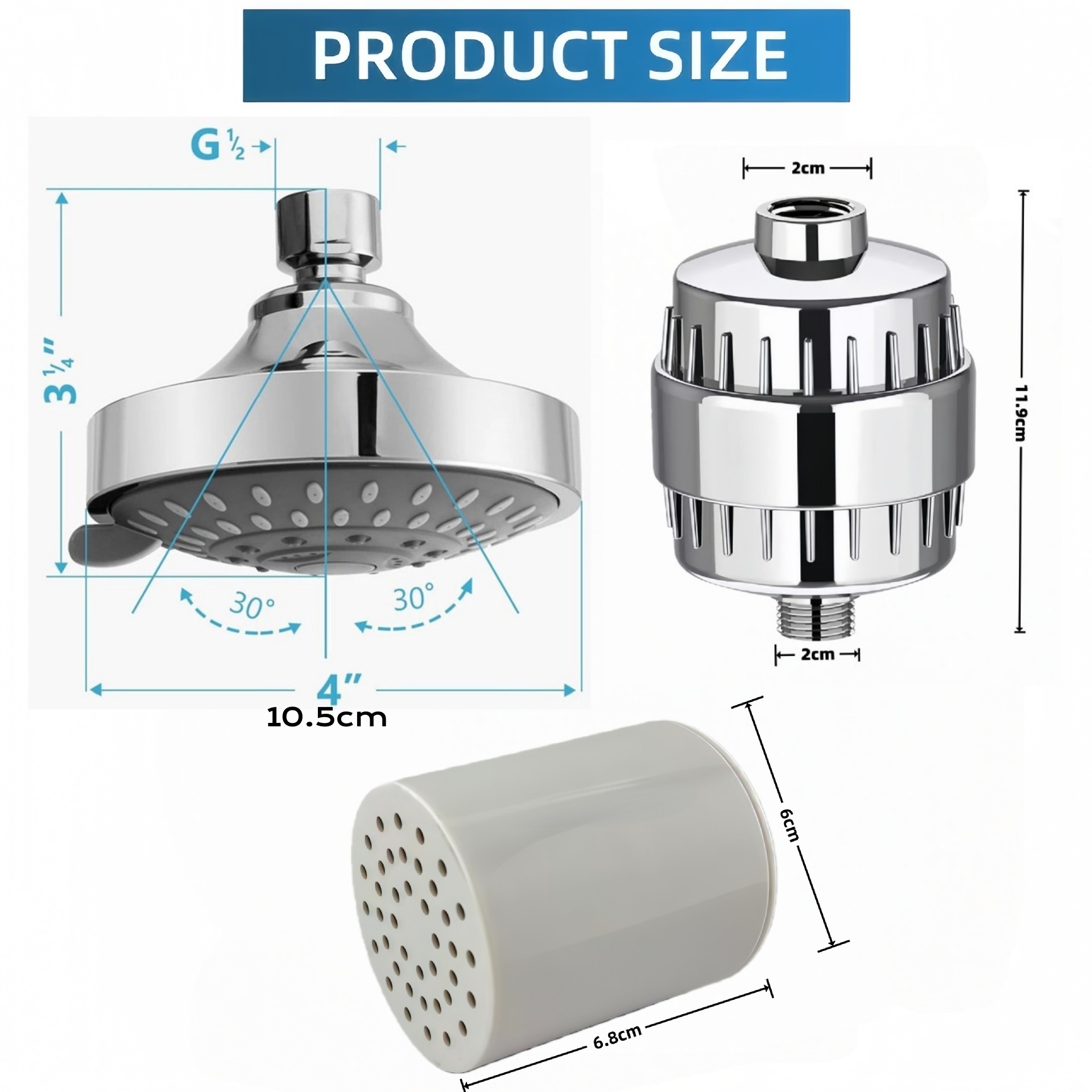 15/20/25/30 Layer Filter Stage - огляд і ціна Water Filter Cartridge