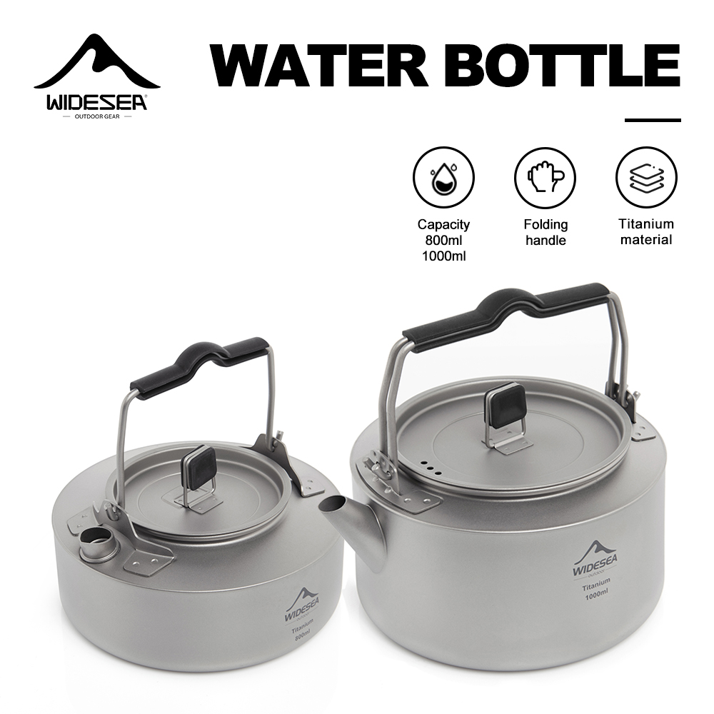 Widesea Camping Titanium Kettl - огляд і ціна Coffee Equipment And Supplies