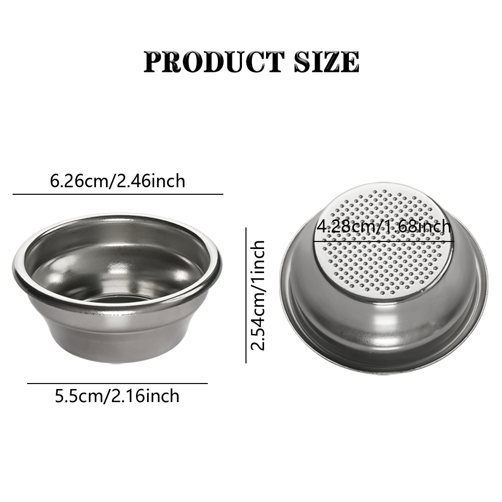 54mm Single Wall Coffee Filter - огляд і ціна Coffee Equipment