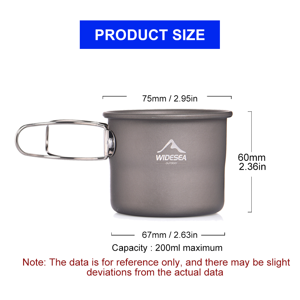 Widesea Camping Mug Outdoor Co - огляд і ціна Coffee Equipment And Supplies