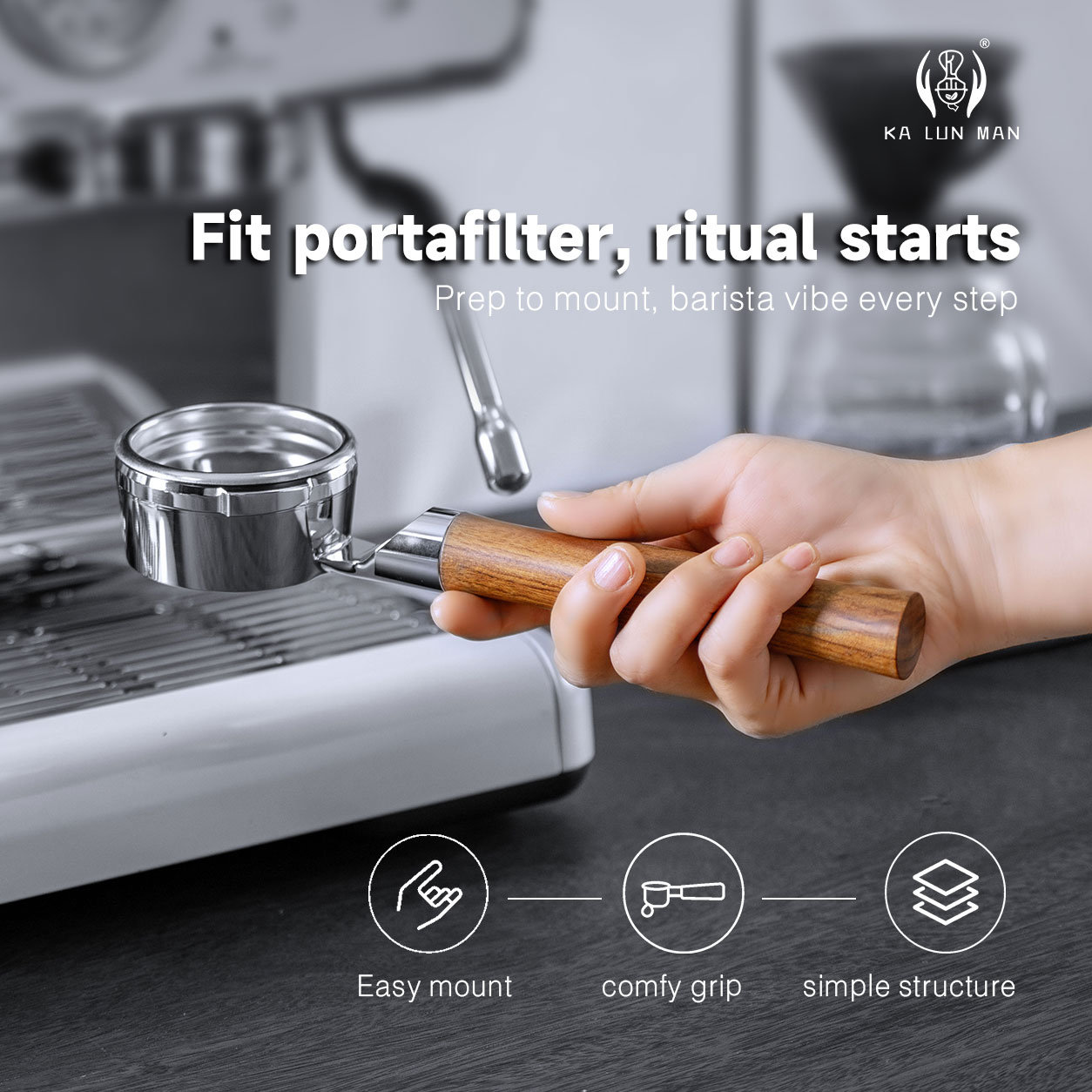 58mm 2‑Lugs Bottomless Portafi - огляд і ціна Equipment Of Coffee Machine