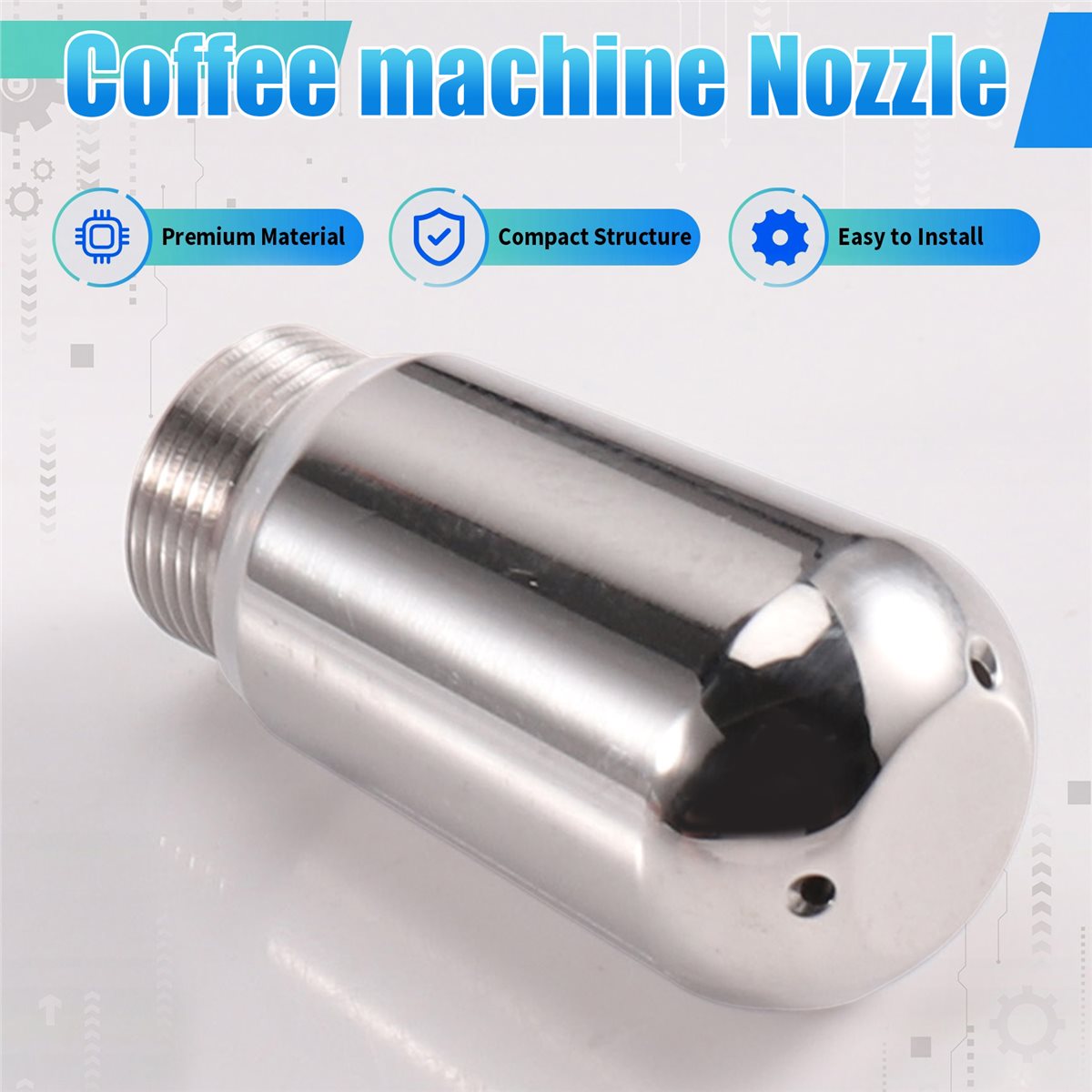 Coffee Milk Foam Steam Wand Ti - огляд і ціна Steam Wand Tip