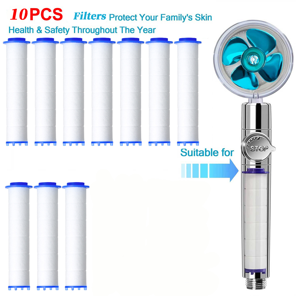 10Pcs Shower Head Replacement  - огляд і ціна Water Filter Cartridge
