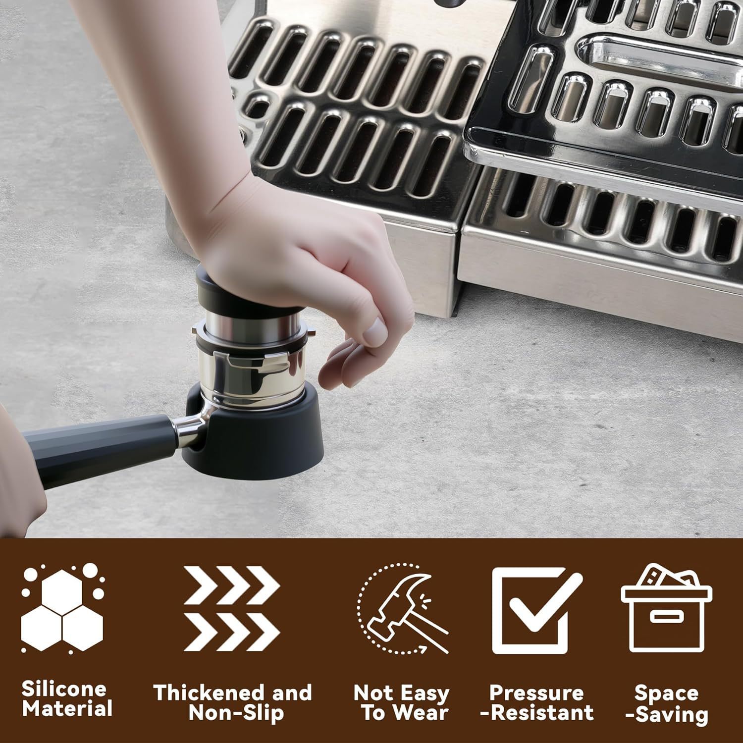 Silicon Portafilter Holder Esp - огляд і ціна Equipment Of Coffee Machine