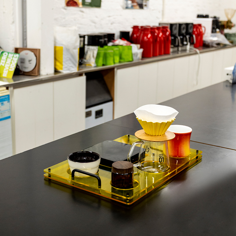 Acrylic coffee tray, used to s - огляд і ціна Coffee Equipment Tray