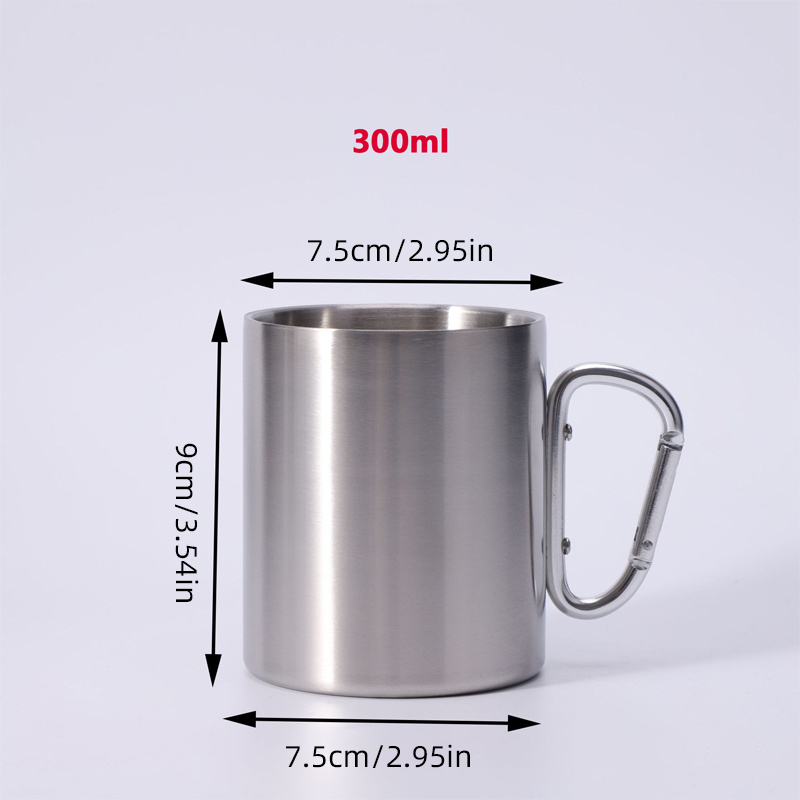 Stainless Steel Camping Mug wi - огляд і ціна Coffee Equipment Eu