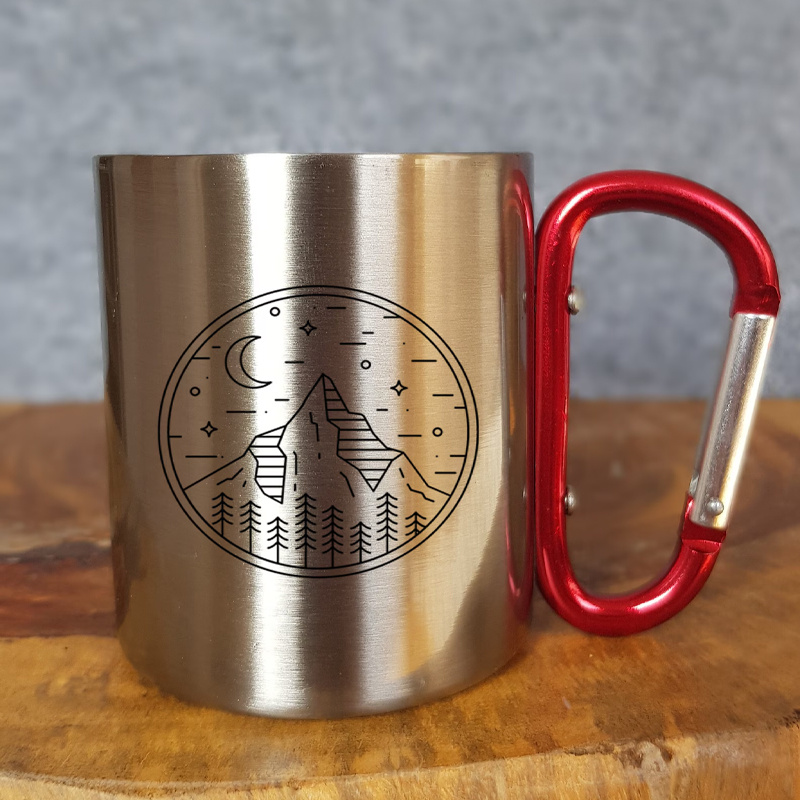 Stainless Steel Camping Mug wi - огляд і ціна Coffee Equipment Eu
