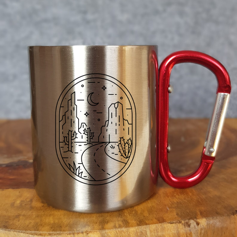 Stainless Steel Camping Mug wi - огляд і ціна Coffee Equipment Eu