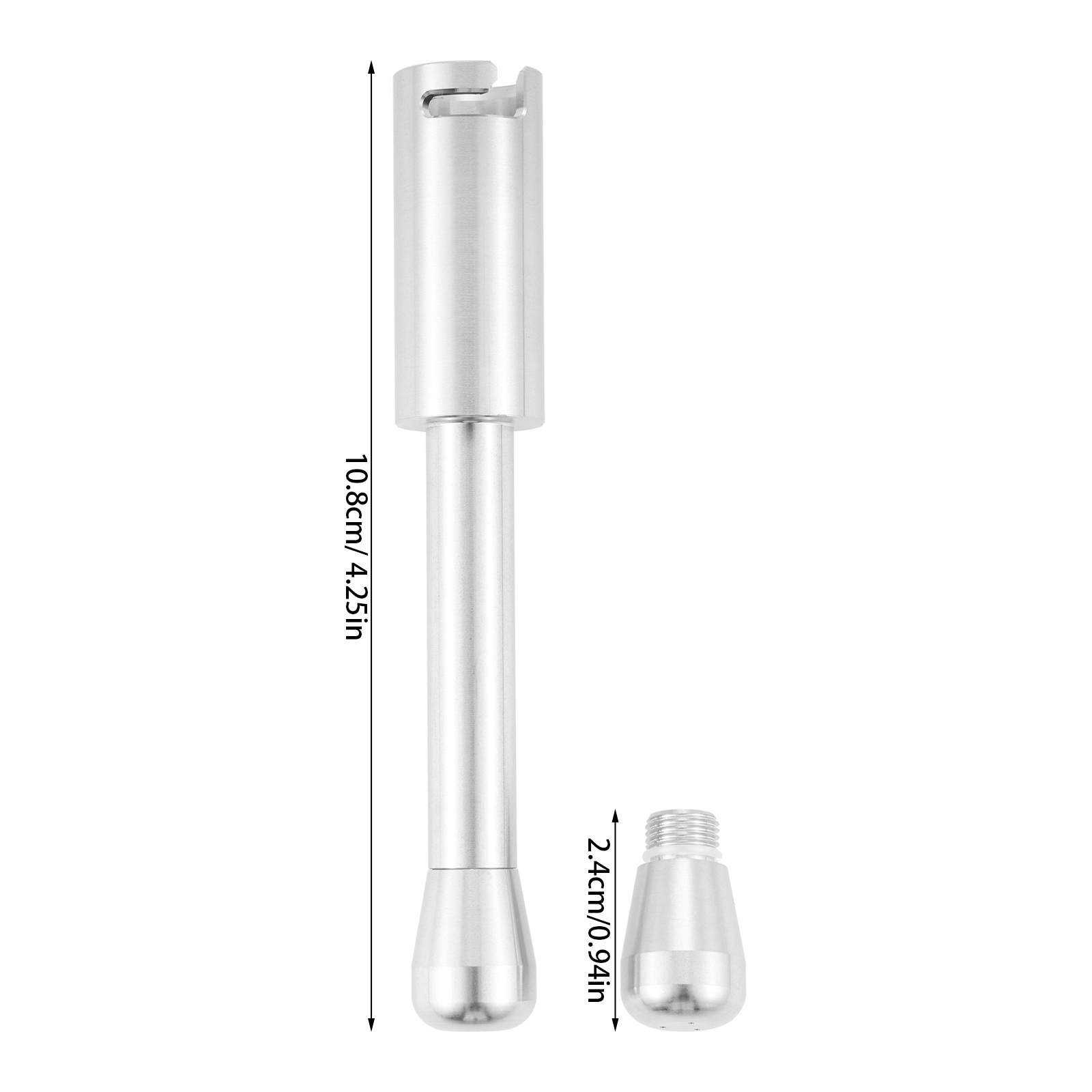1PC 10.8cm Stainless Steel Cof - огляд і ціна Steam Wand Tip