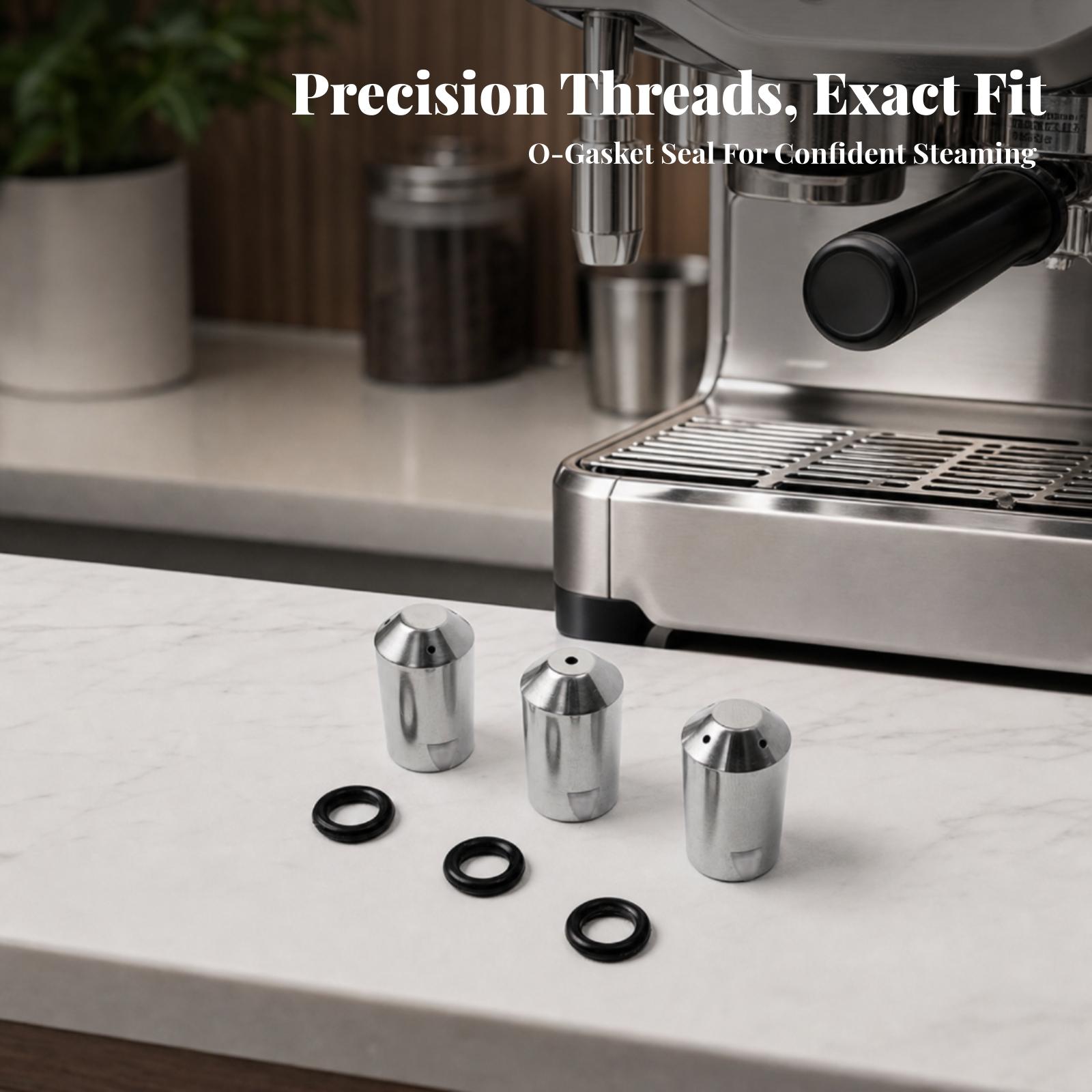 304 Stainless Steel Coffee Mac - огляд і ціна Steam Wand Tip