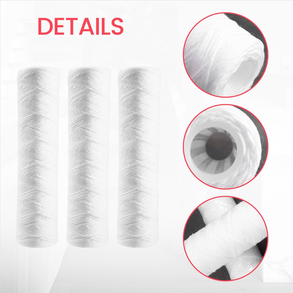 [Promotions]3Pcs Water Purifie - огляд і ціна Water Filter Cartridge