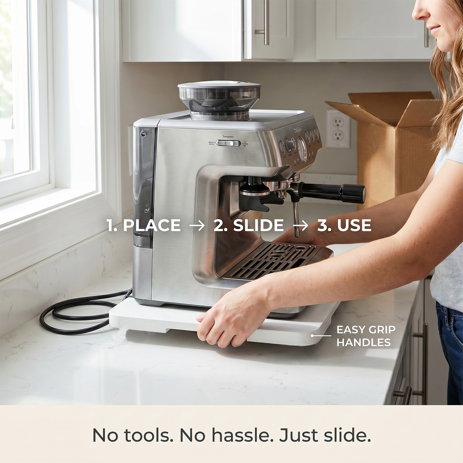 Kitchen Appliance Sliding Tray - огляд і ціна Coffee Equipment Tray